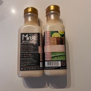 NEW x2 Maui Moisture Hair Care Conditioner Clarify & Soothe Black Soap 385ml